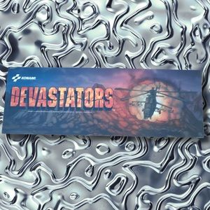 Devastators Arcade Video Game Translight Marquee Sign Art Decor